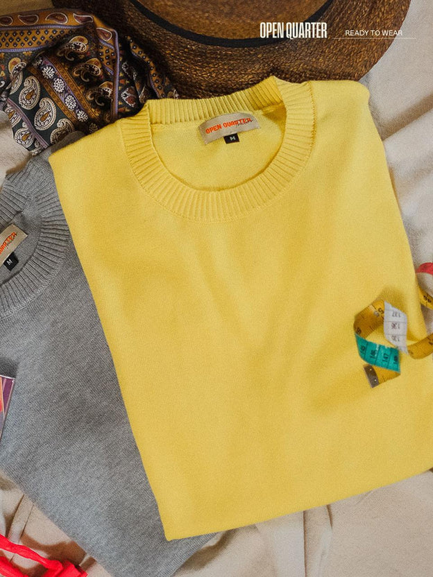 The OQ Knit Tee Returns: Now in Two Fresh Colors!