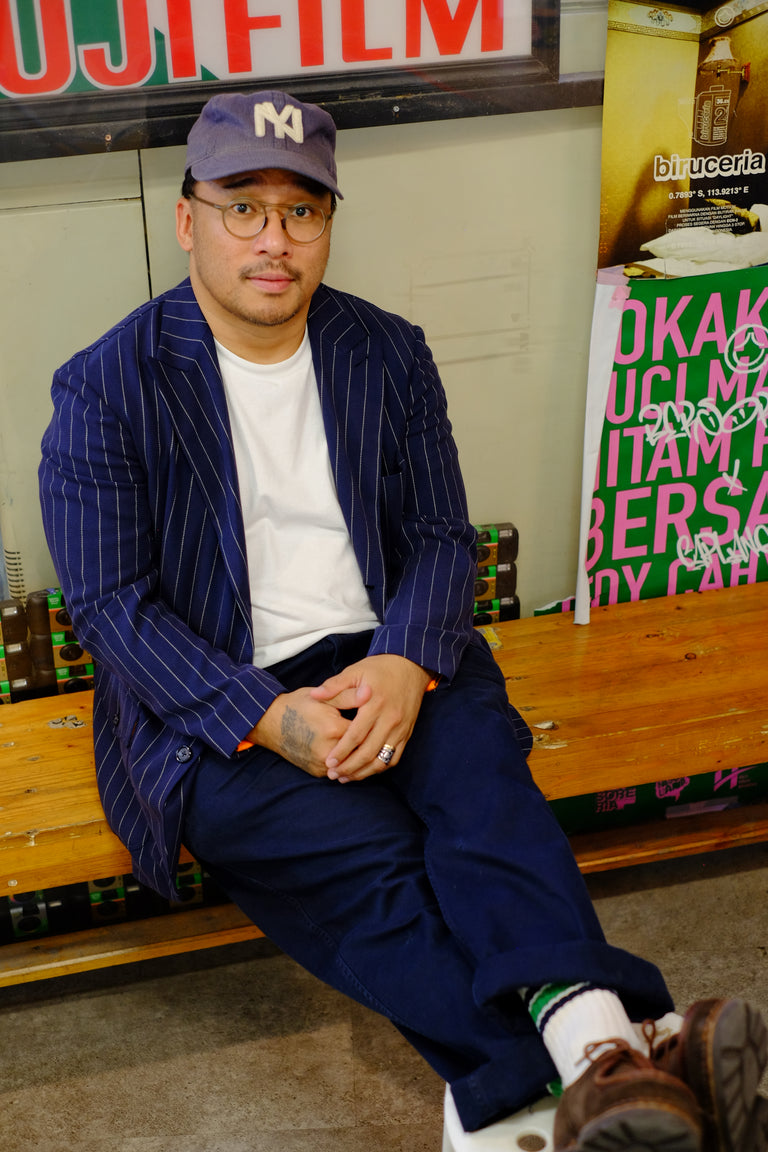 Madison Blazer - Blue Stripe