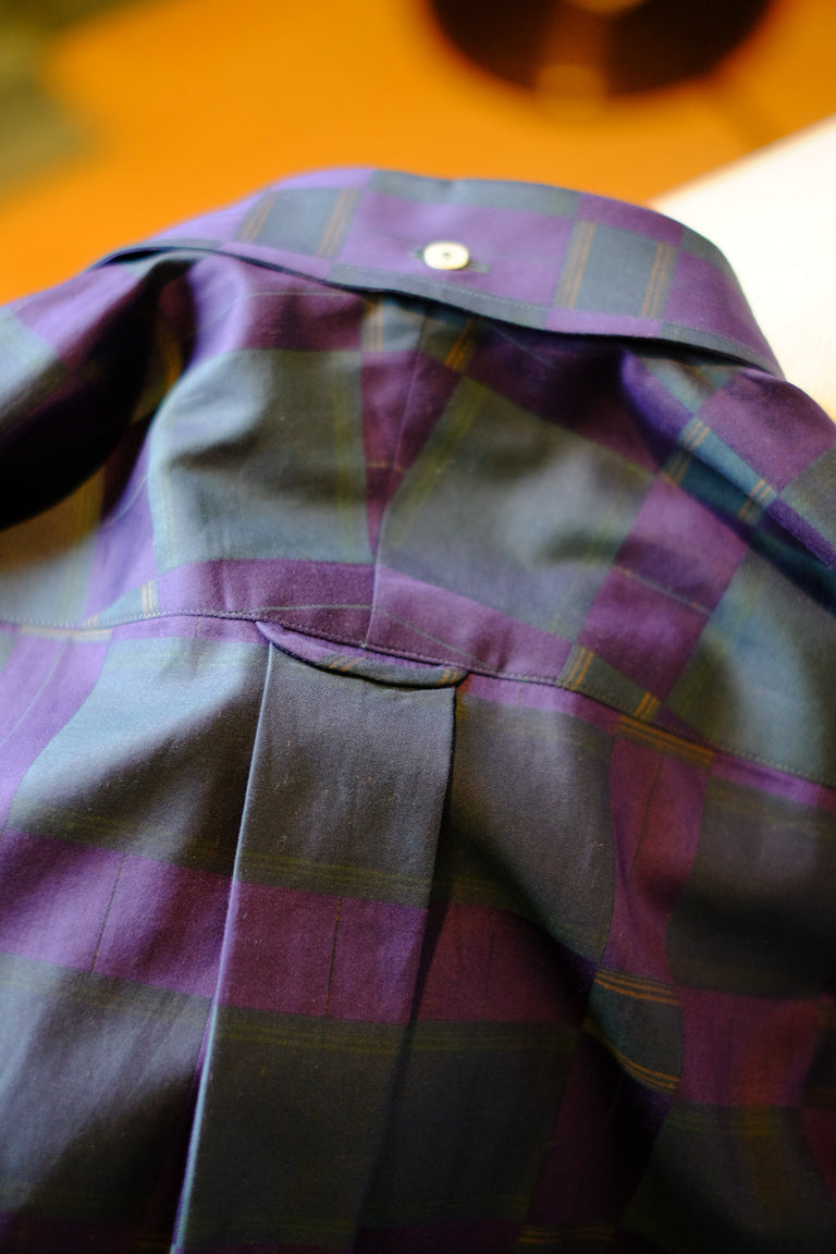 Forest Hill Popover Shirt - Purple Blue