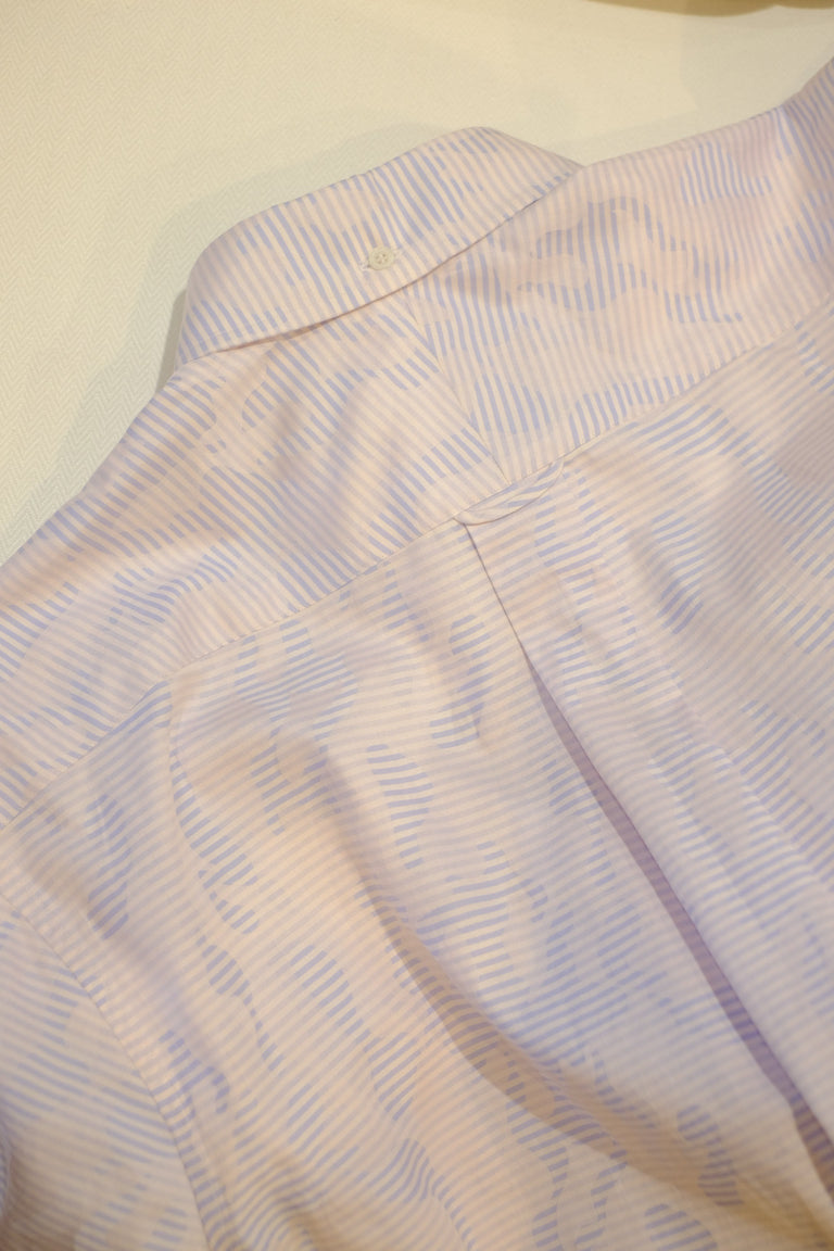 Forest Hill Popover Shirt - Camo Stripe