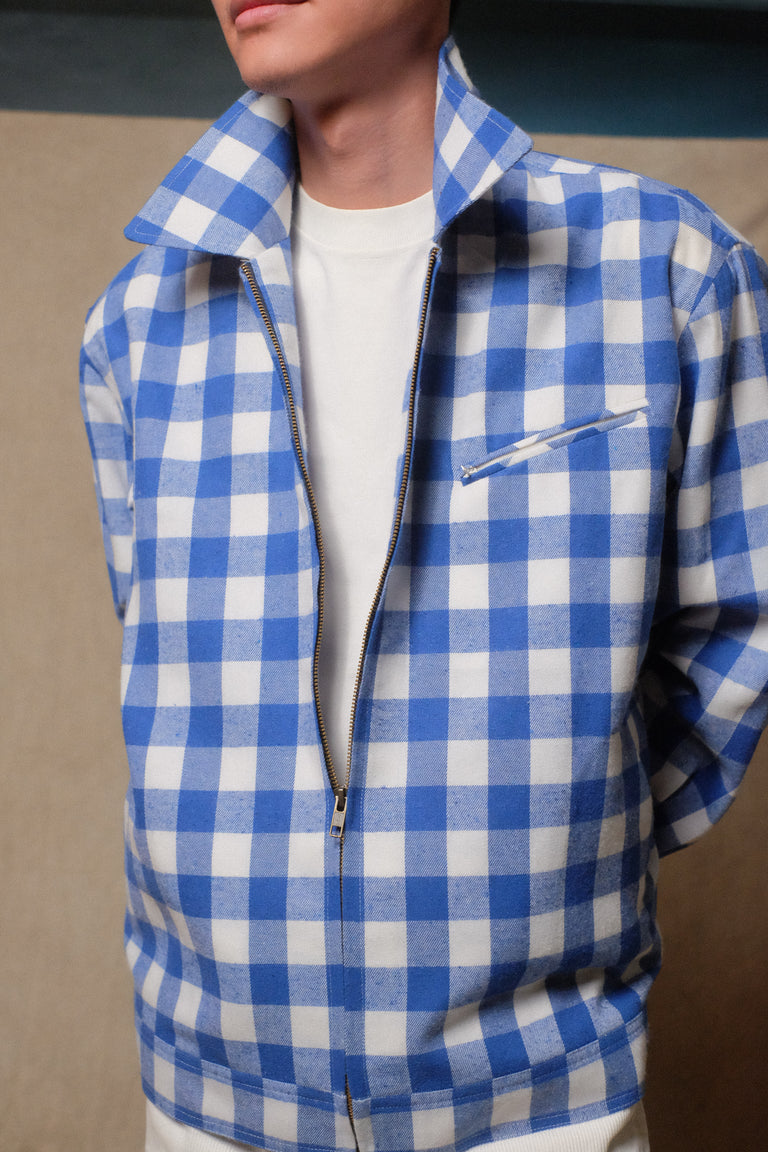 Dean Jacket Blue Buffalo Check