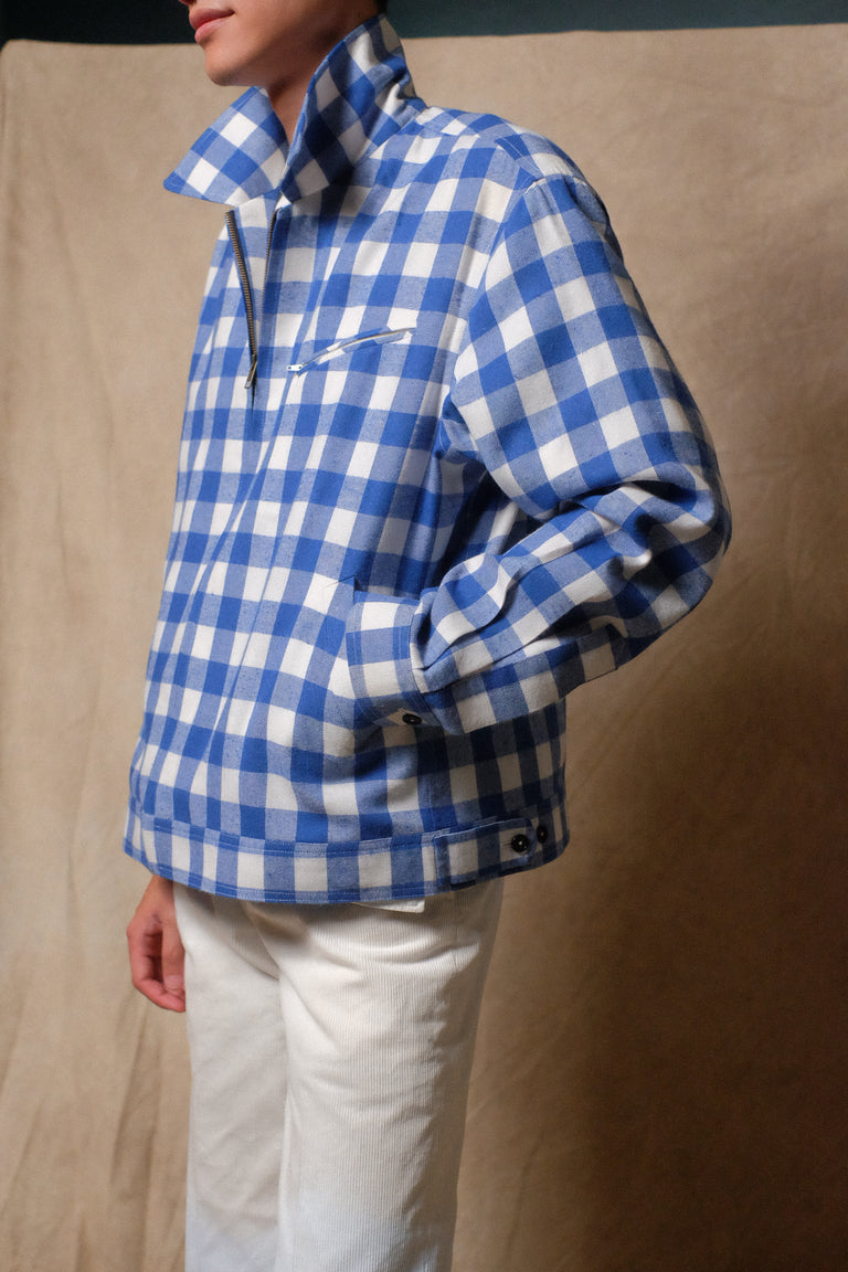 Dean Jacket Blue Buffalo Check