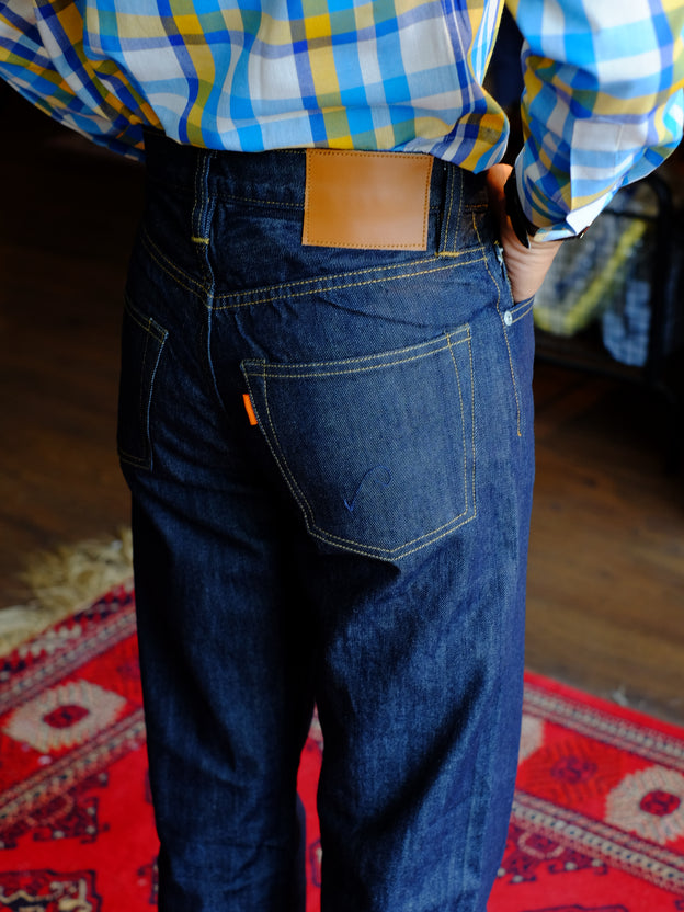 White Selvedge Indigo Denim