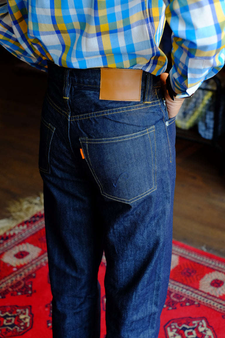 White Selvedge Indigo Denim