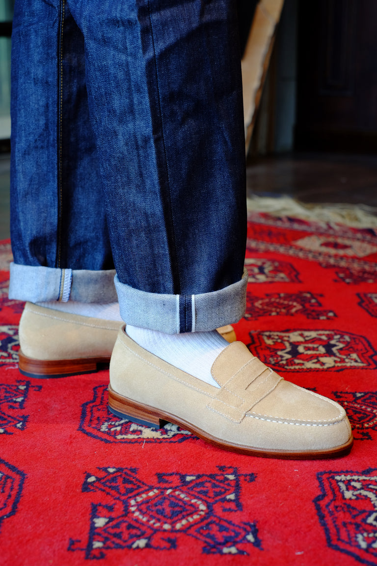 White Selvedge Indigo Denim