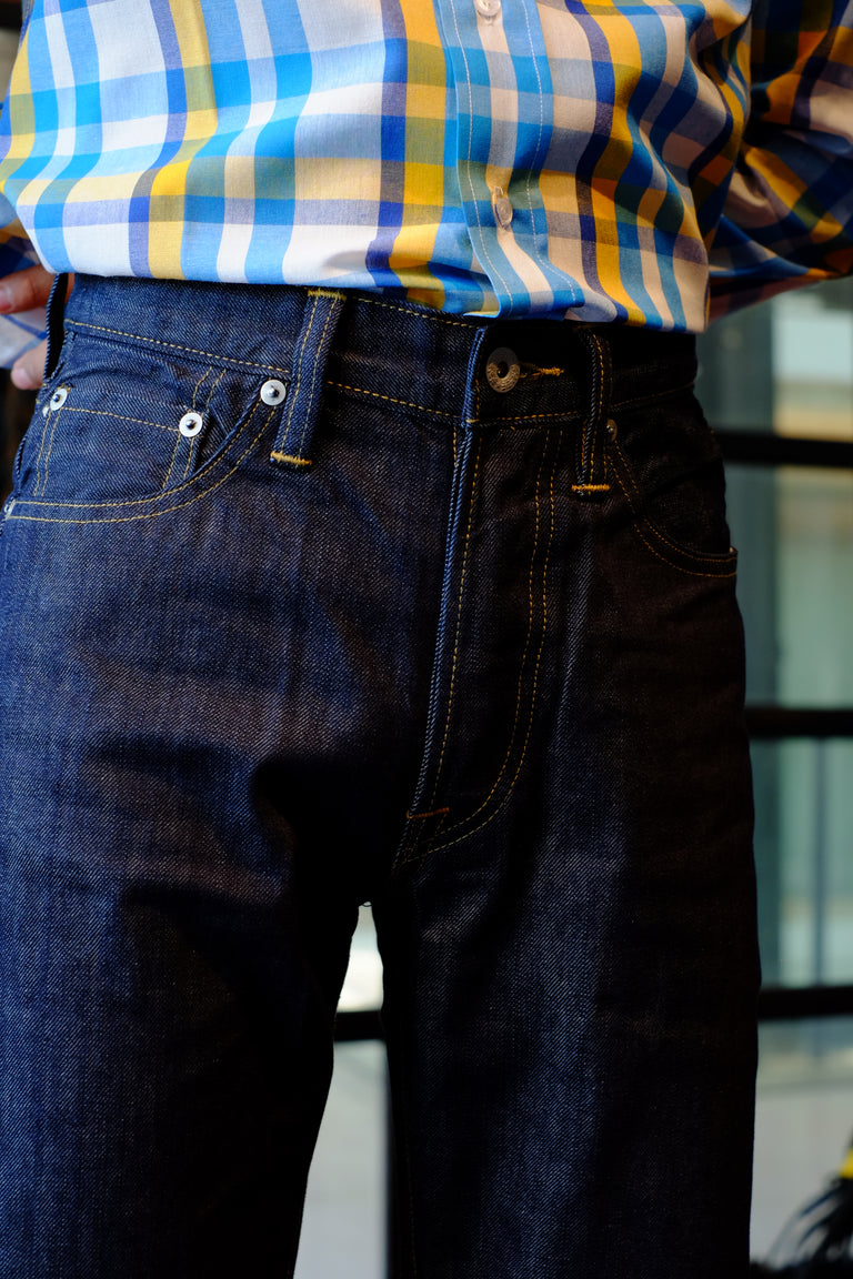 White Selvedge Indigo Denim