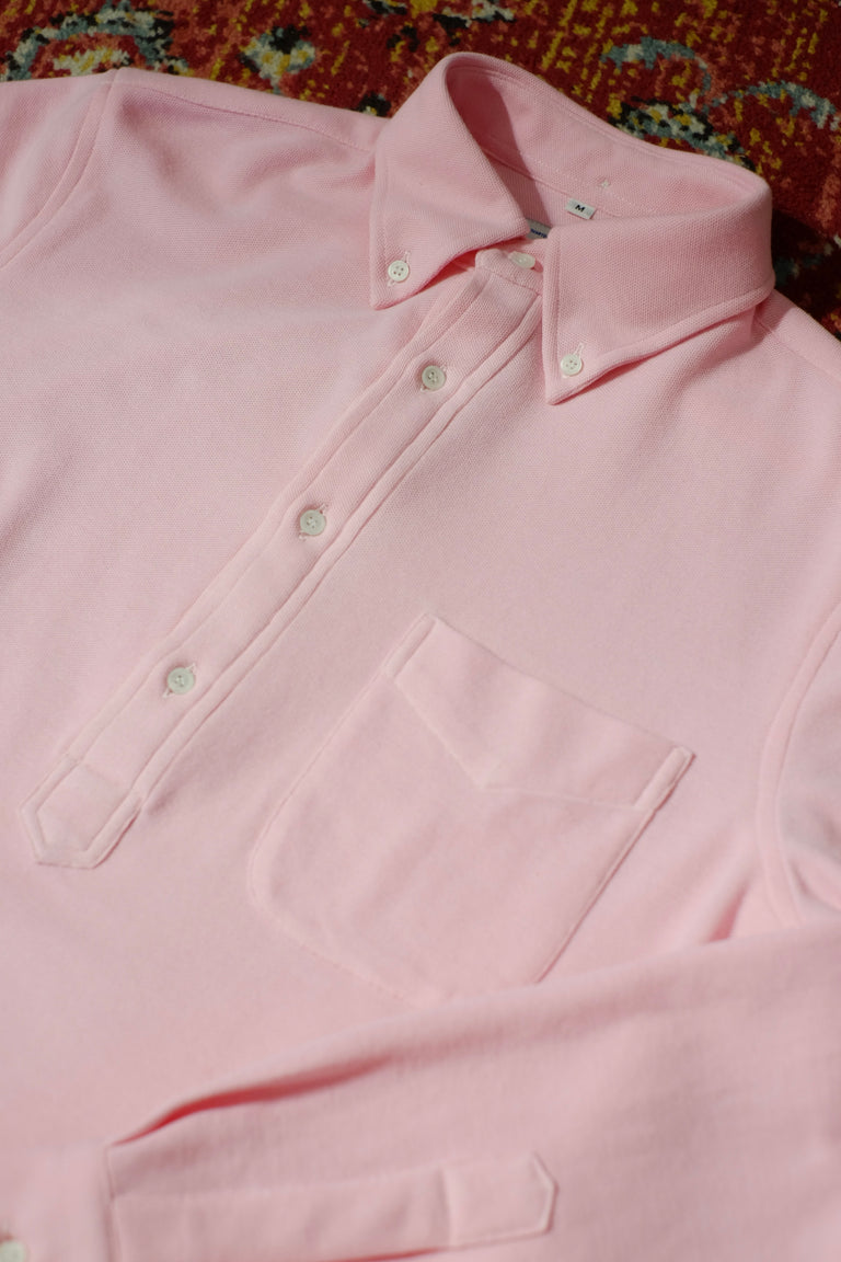 Tailored Fit Polo - Pink