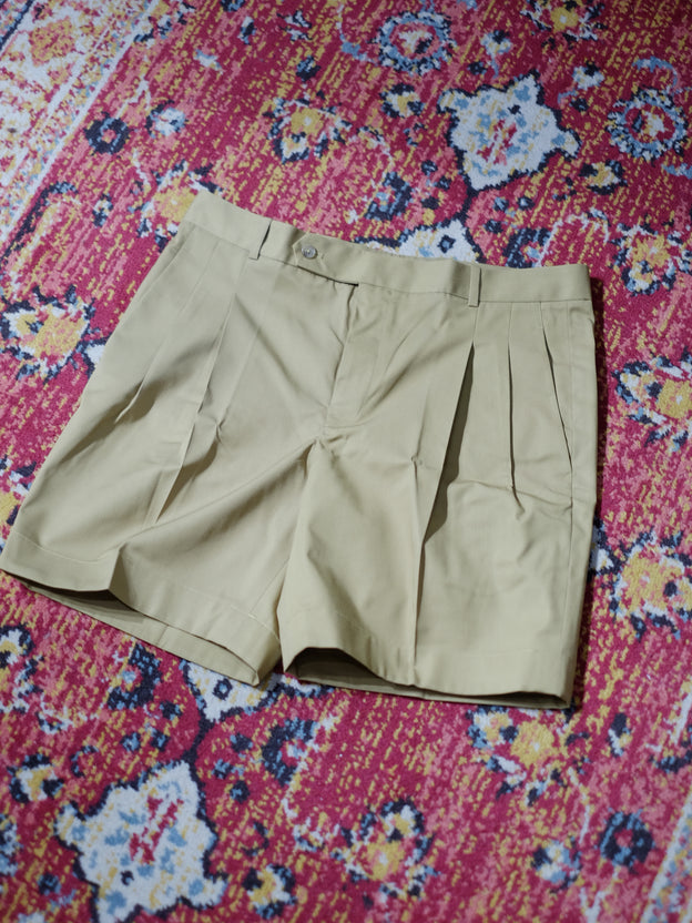 Double Pleated Shorts