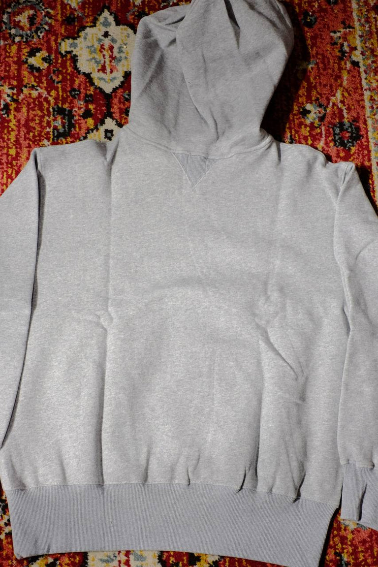 Black Blank Hoodie - Black & Light Grey